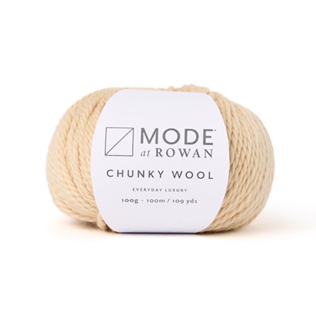 Picture of MODE at Rowan: Chunky Wool 100g  Vanilla (015)